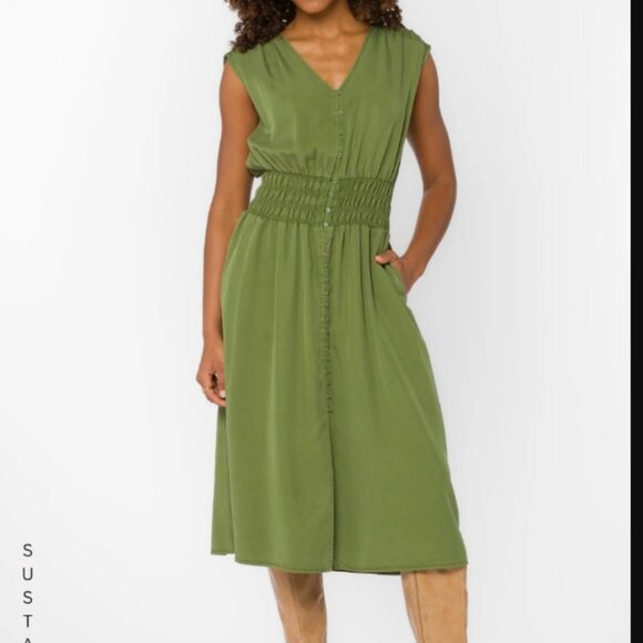 Velvet Heart - Persa Olive Dress – NEW with Tags - Picture 3 of 8